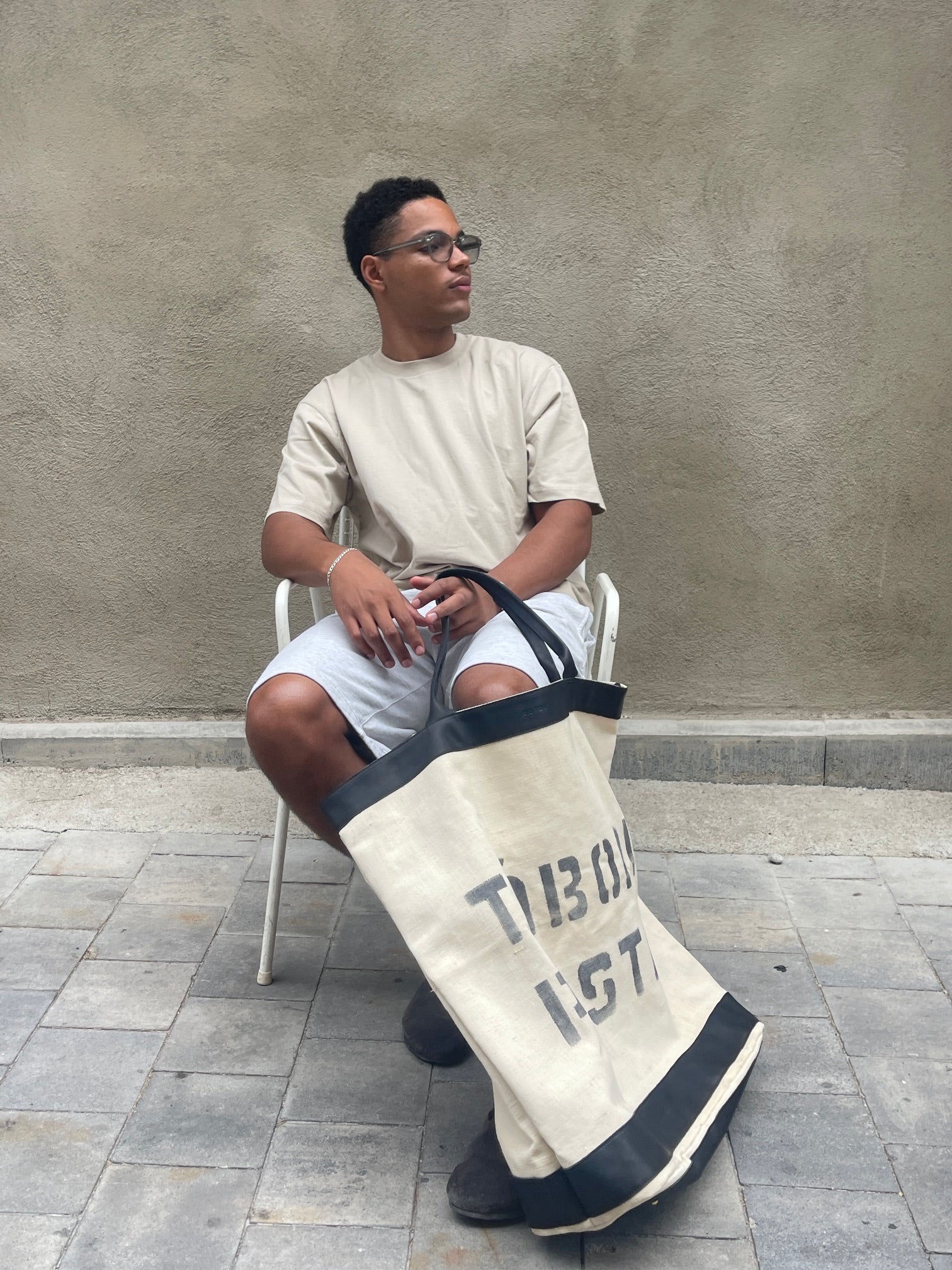 UNISEX - VINTAGE POSTA BAG XXL