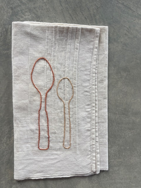 Set of Embroidered Napkins