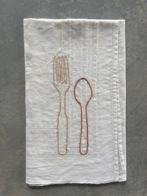 Set of Embroidered Napkins