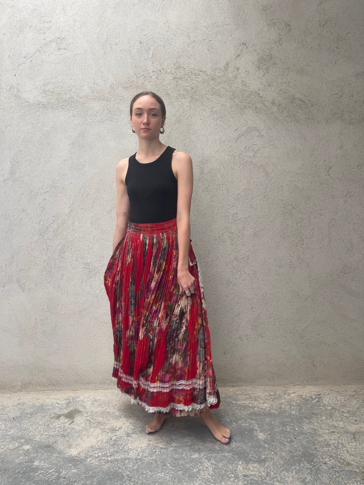 Vintage Folk Skirt & Apron