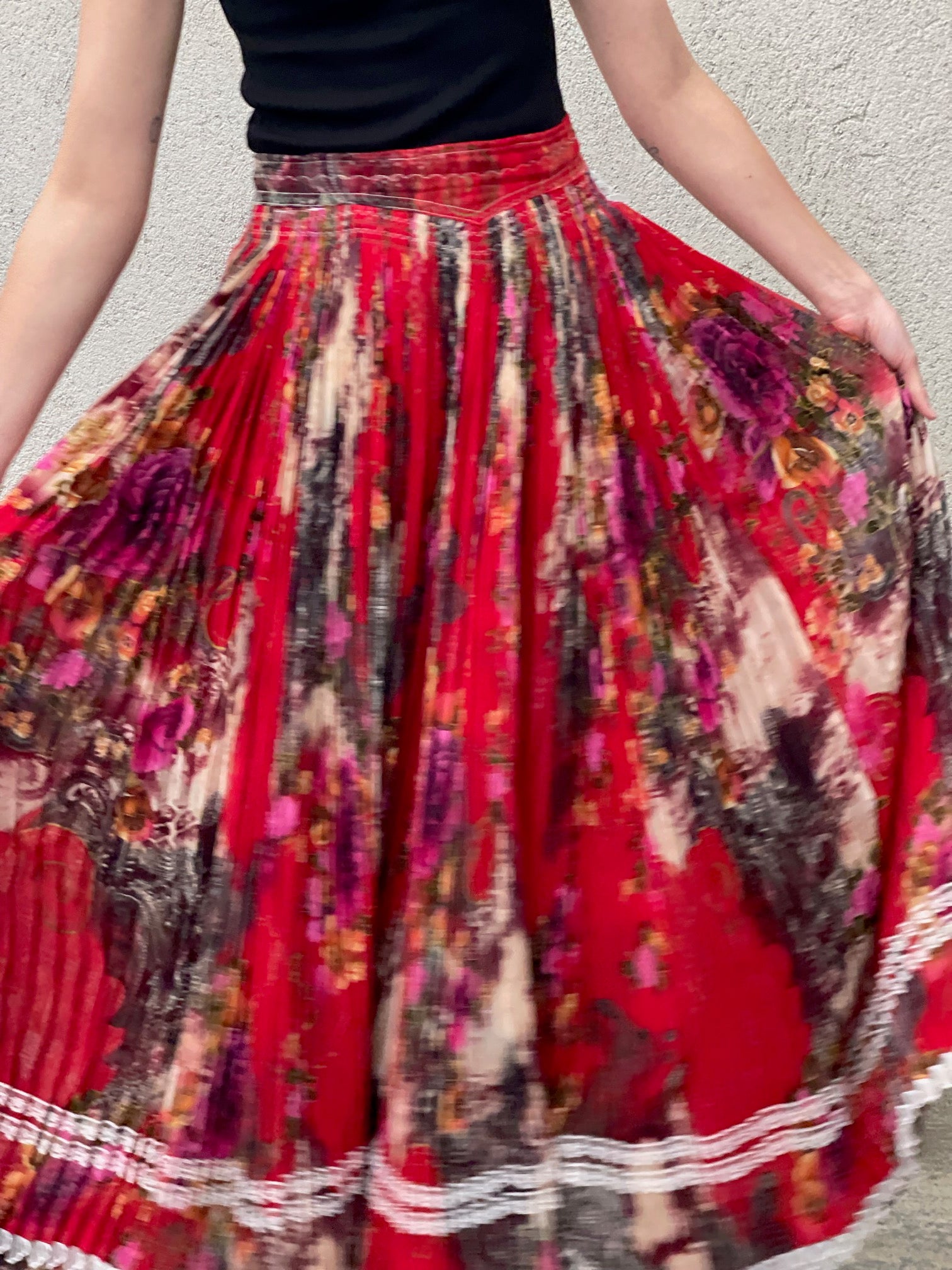 Vintage Folk Skirt & Apron