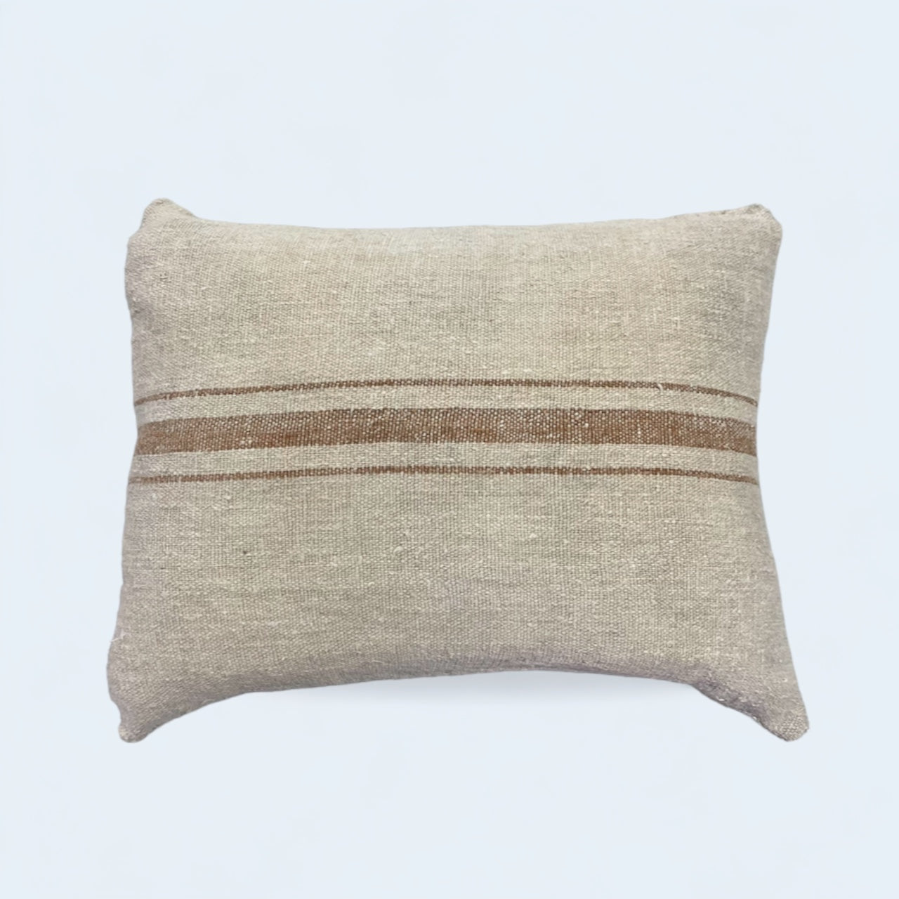 BROWN 50 x 70 Hemp Pillow I.