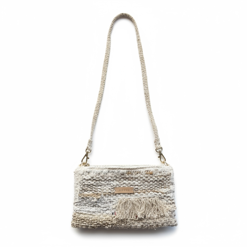 Zero waste woven bag
