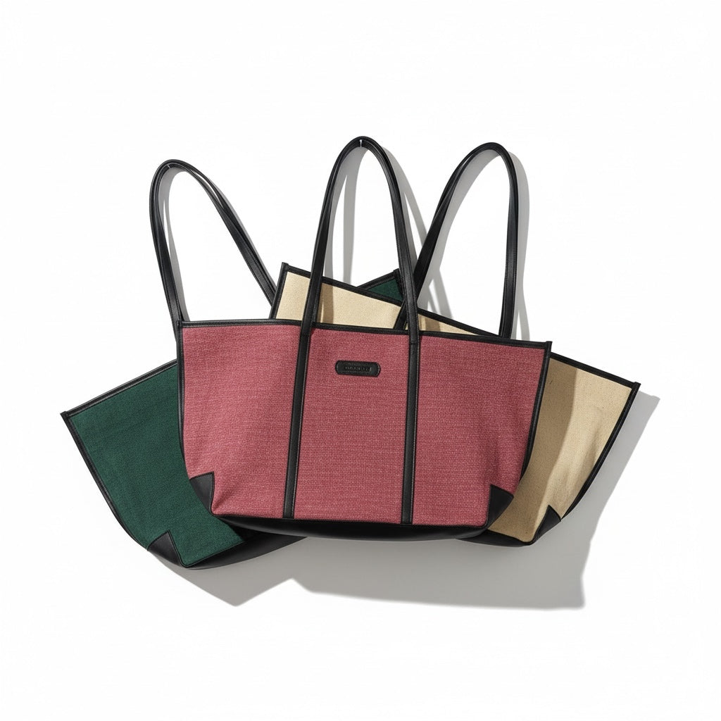 VINTAGE GREEN MEDIUM TOTE