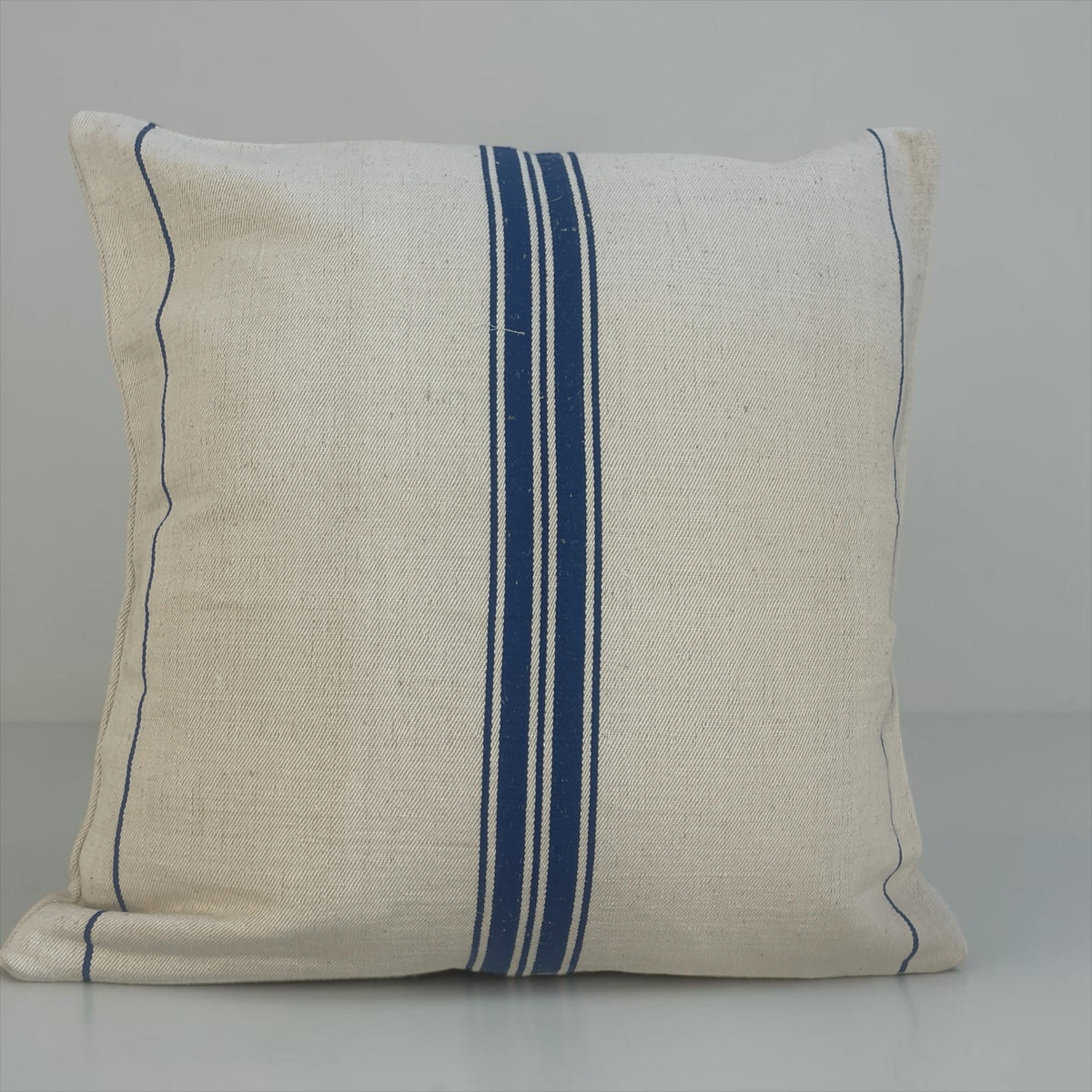 Blue Linen Pillow II.