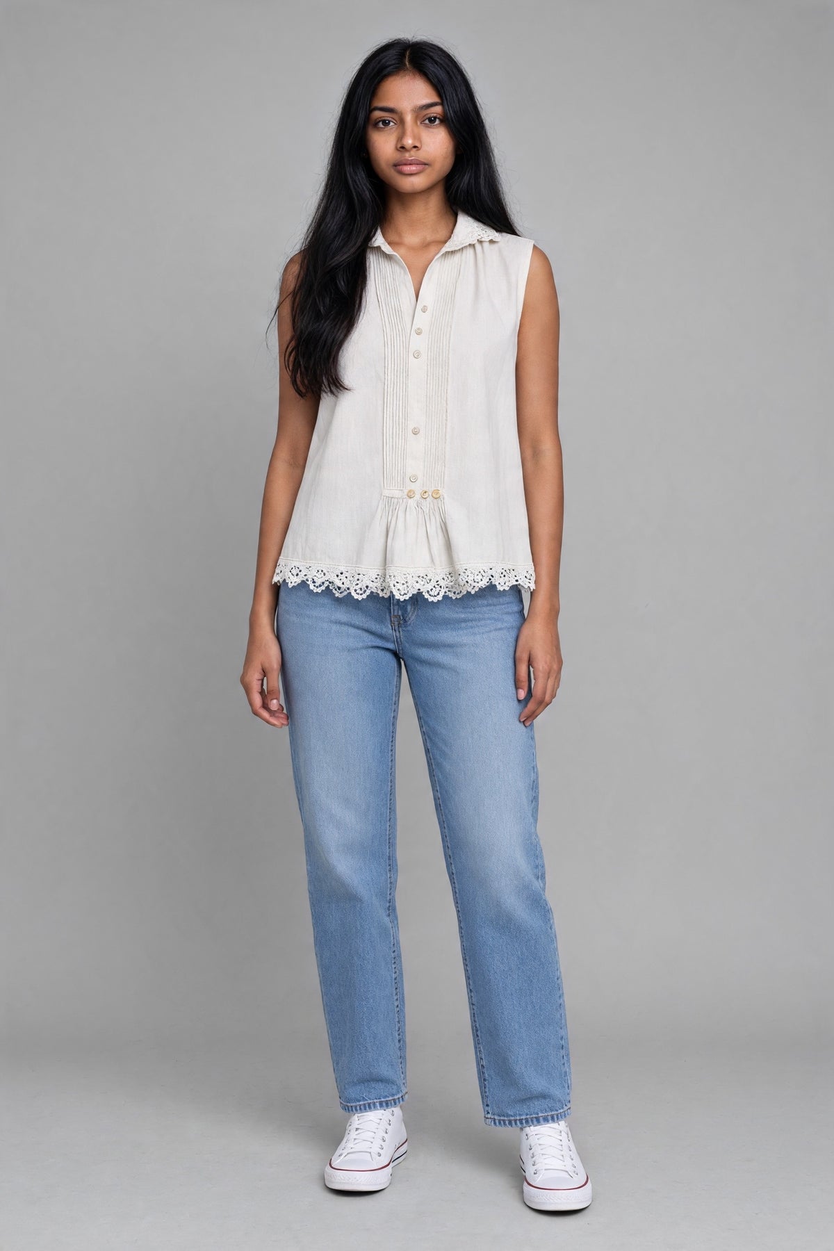 Hungarian Linen Vest shirt