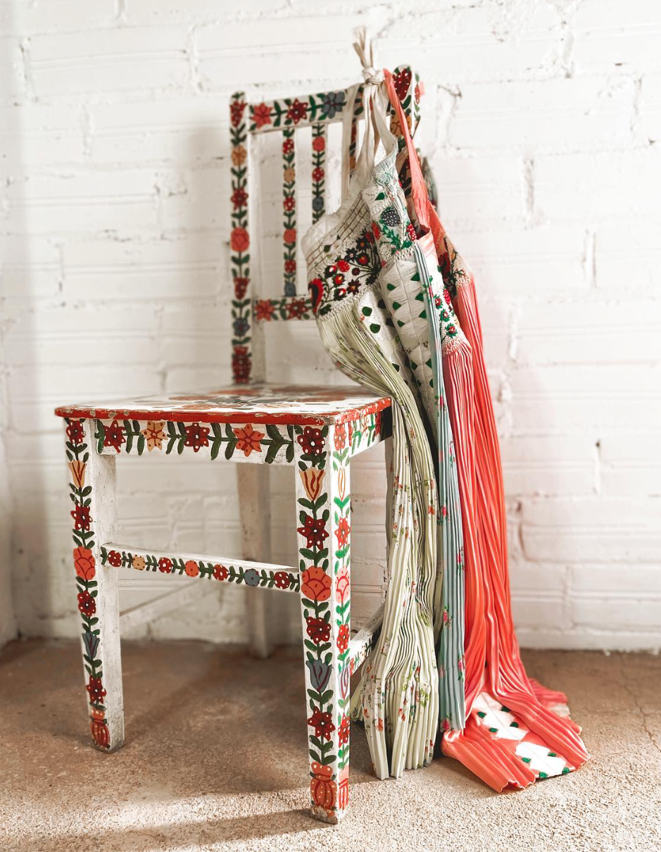 Rare Vintage Folk Apron