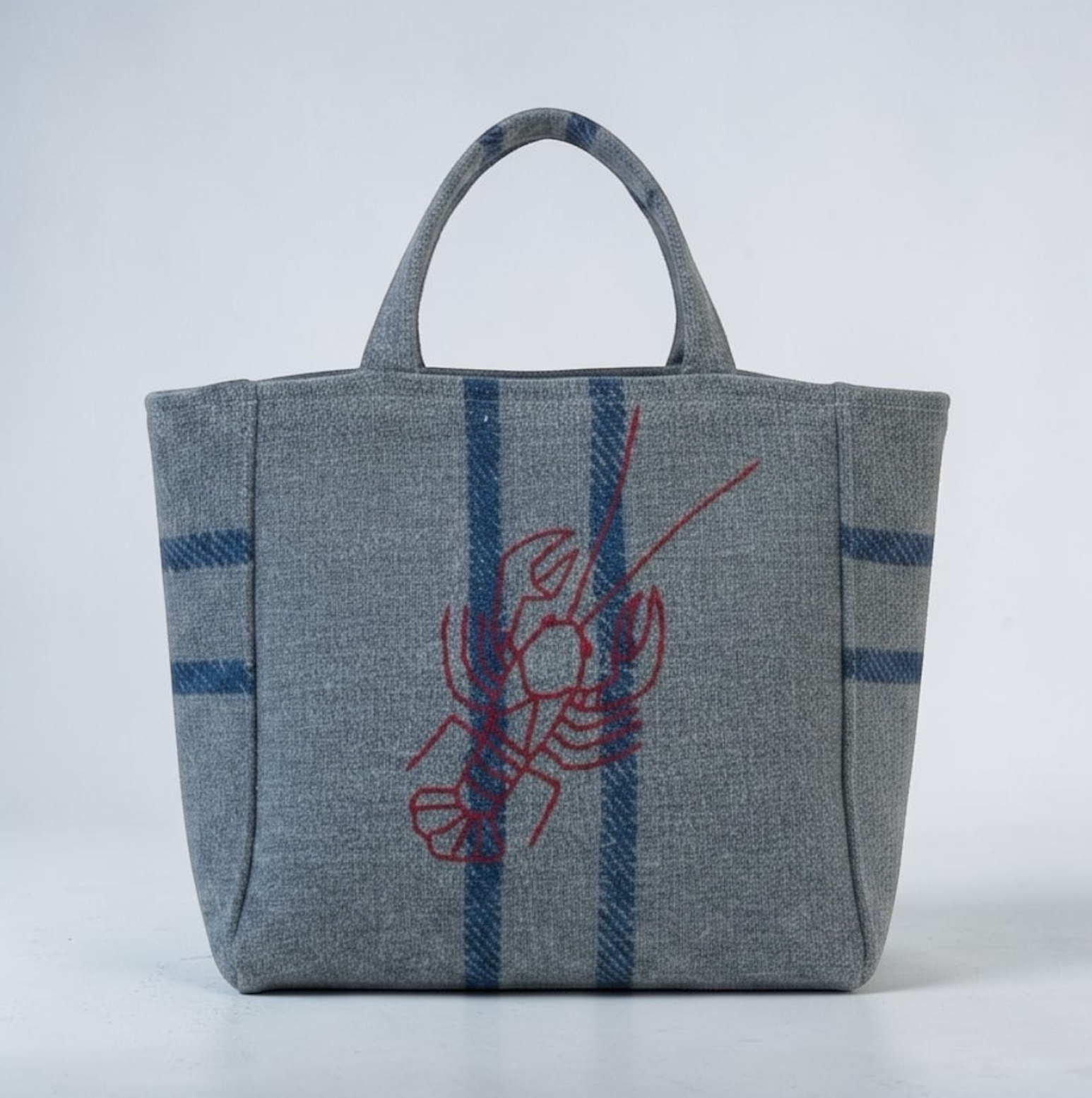 MINI BLUE TOTE & LOBSTER