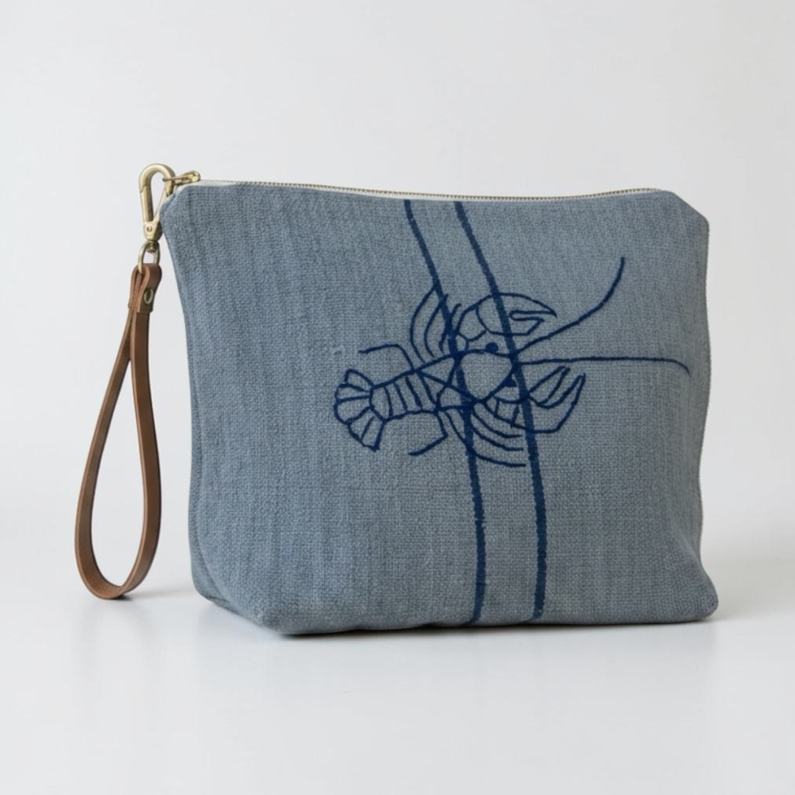 Blue pouch & Lobster