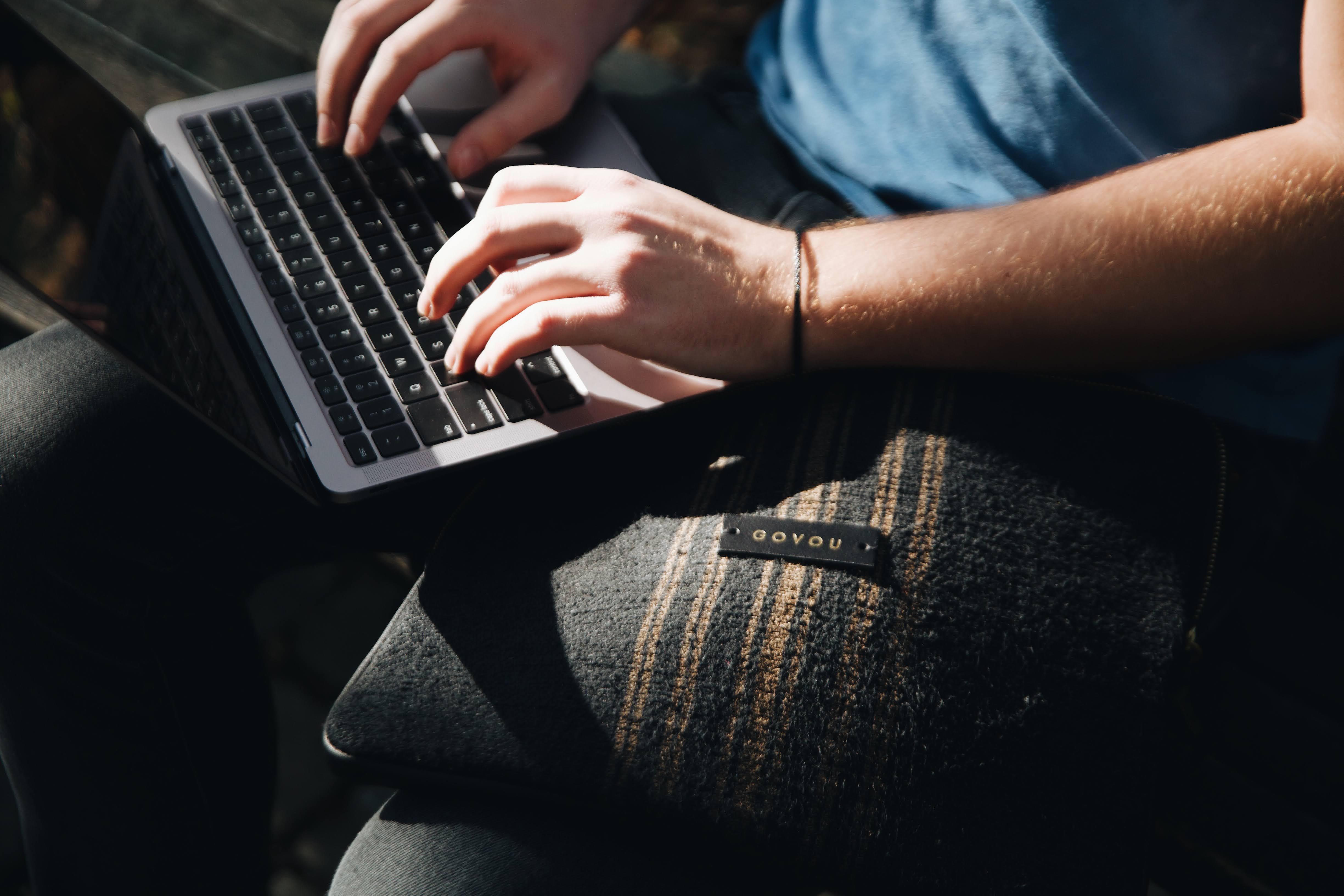 Black 13" MacBook cover