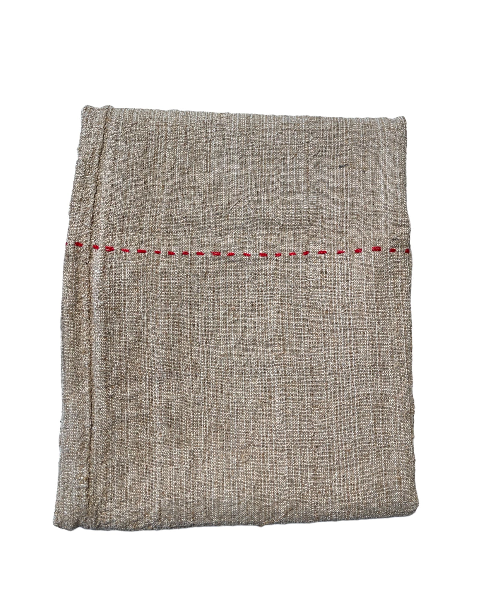 Hand - stitched Linen Tablecloth #002