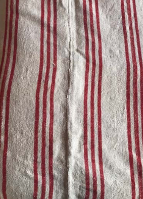 Unique Red striped Bed Troughs