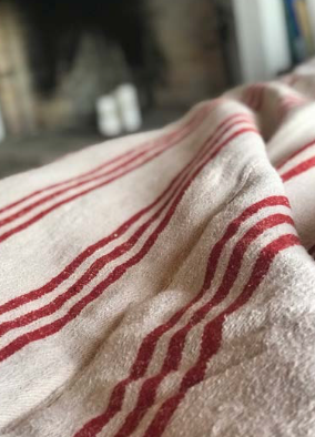 Unique Red striped Bed Troughs