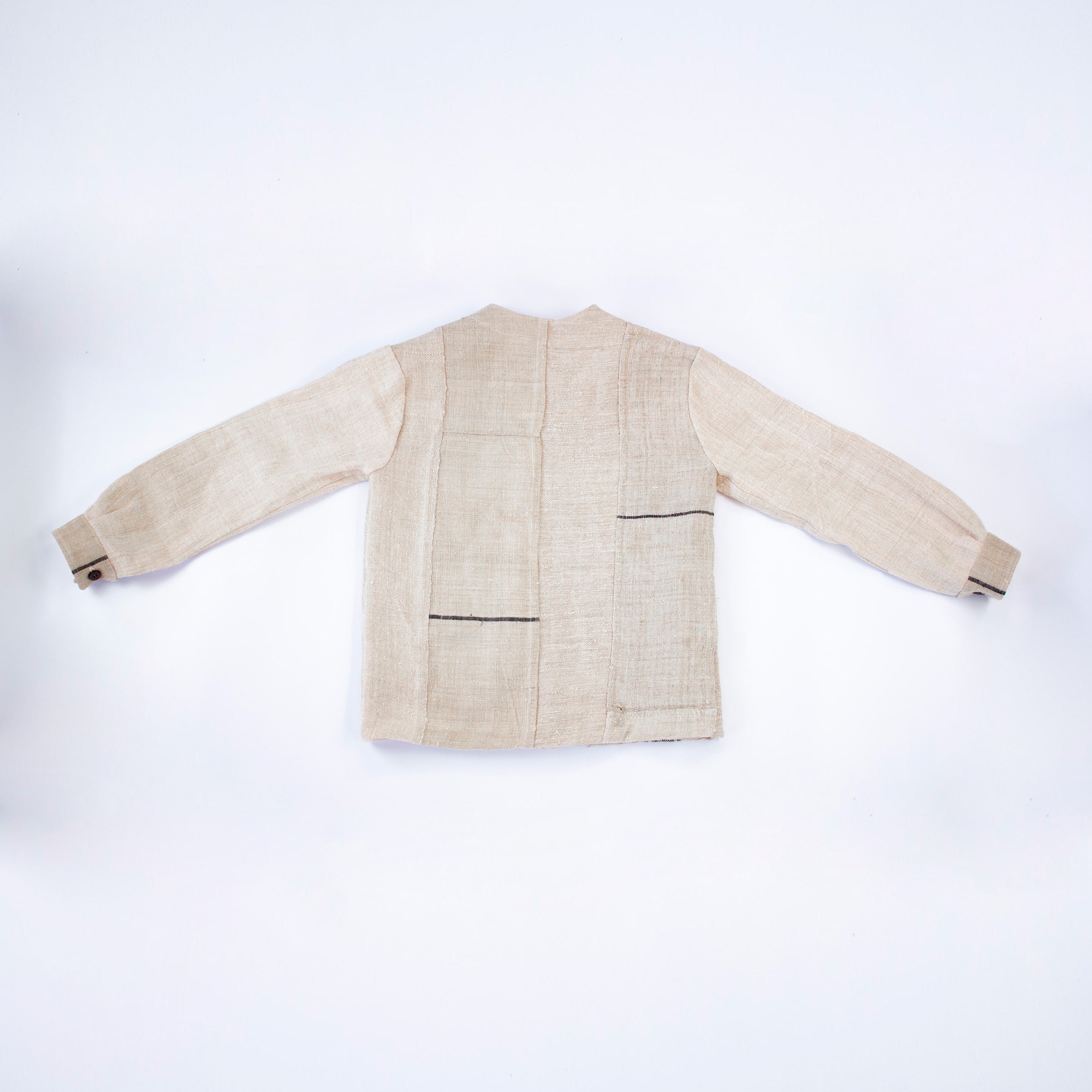 Hemp Quilt Black Jacket