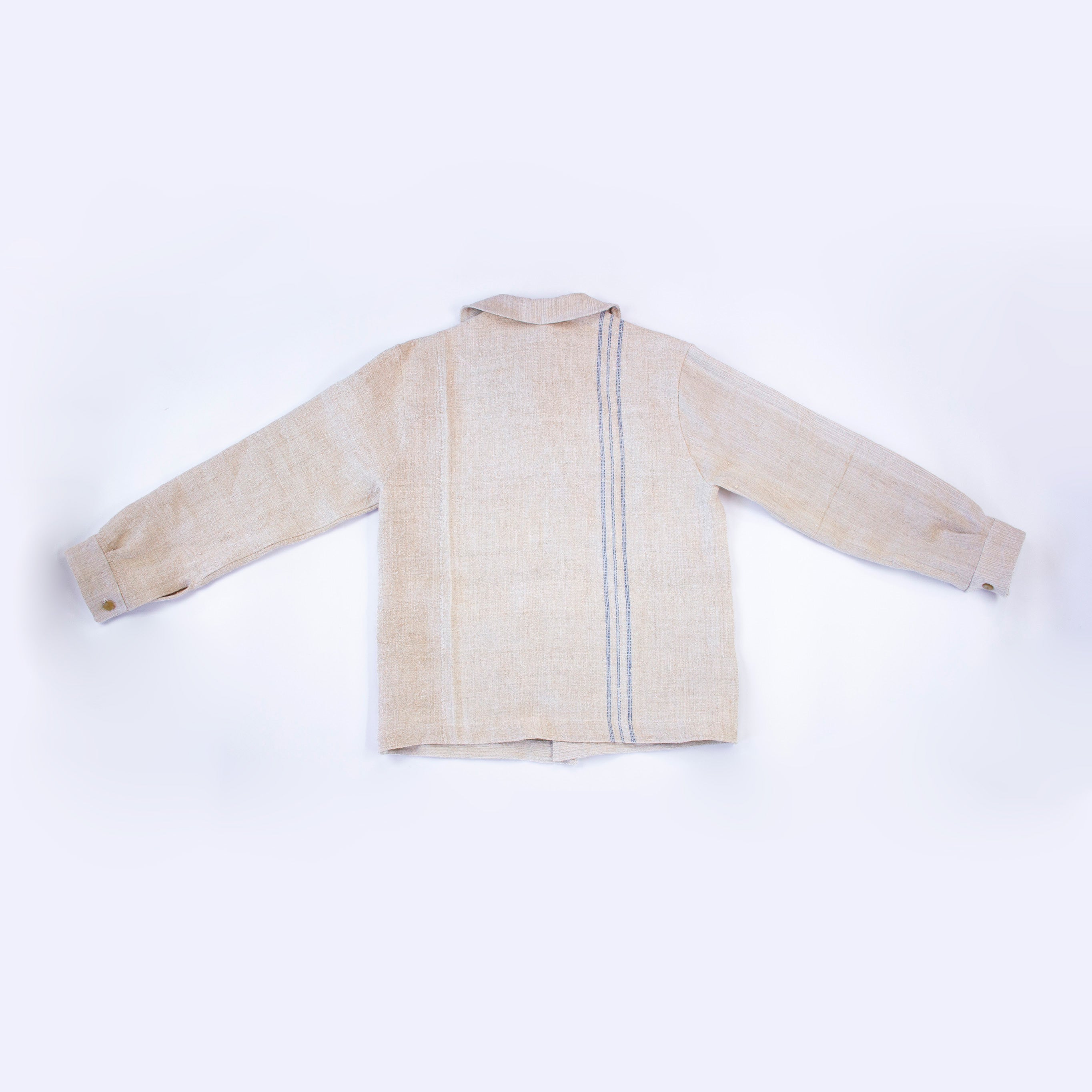 Hemp Quilt Blue Jacket