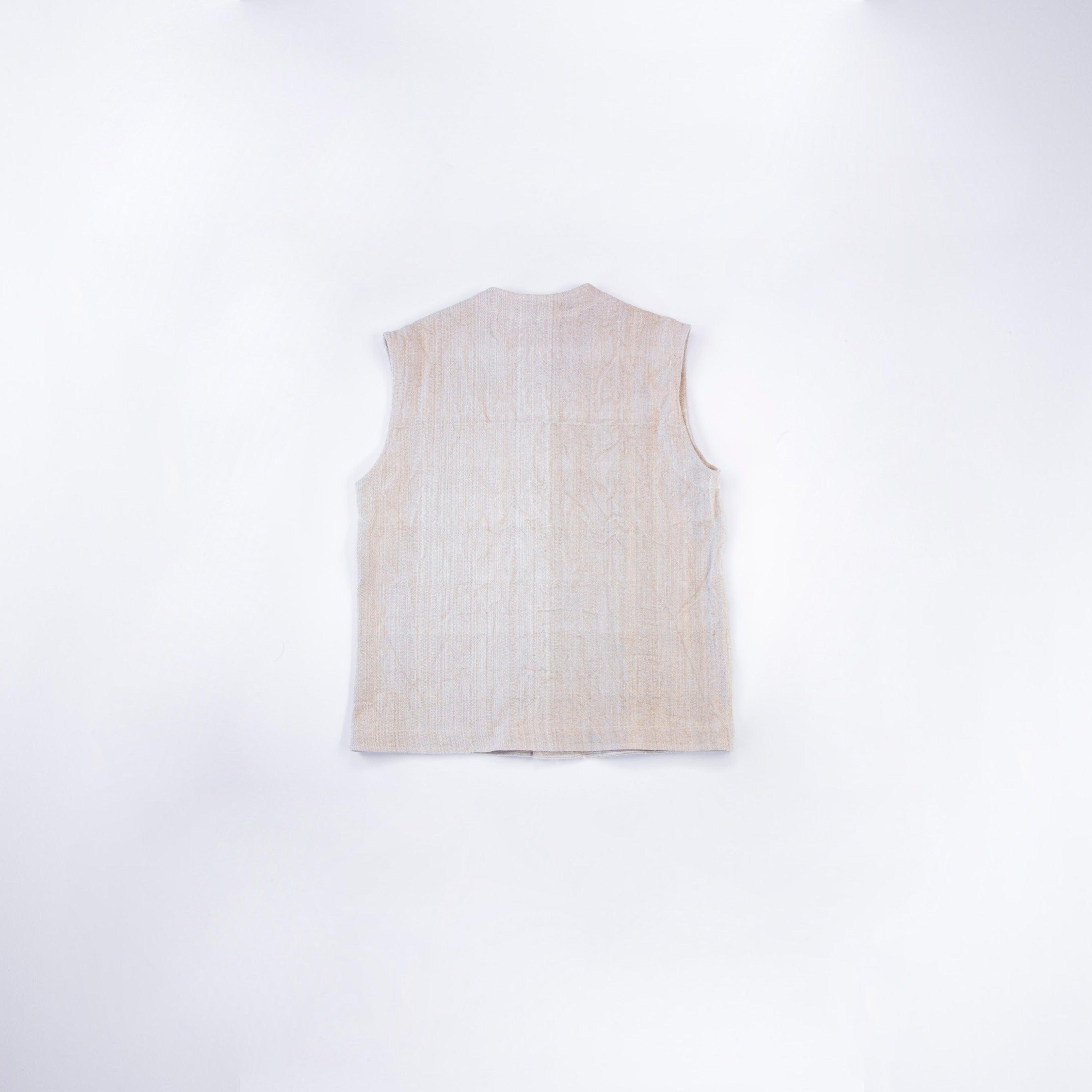 Hemp Brown Quilt Vest