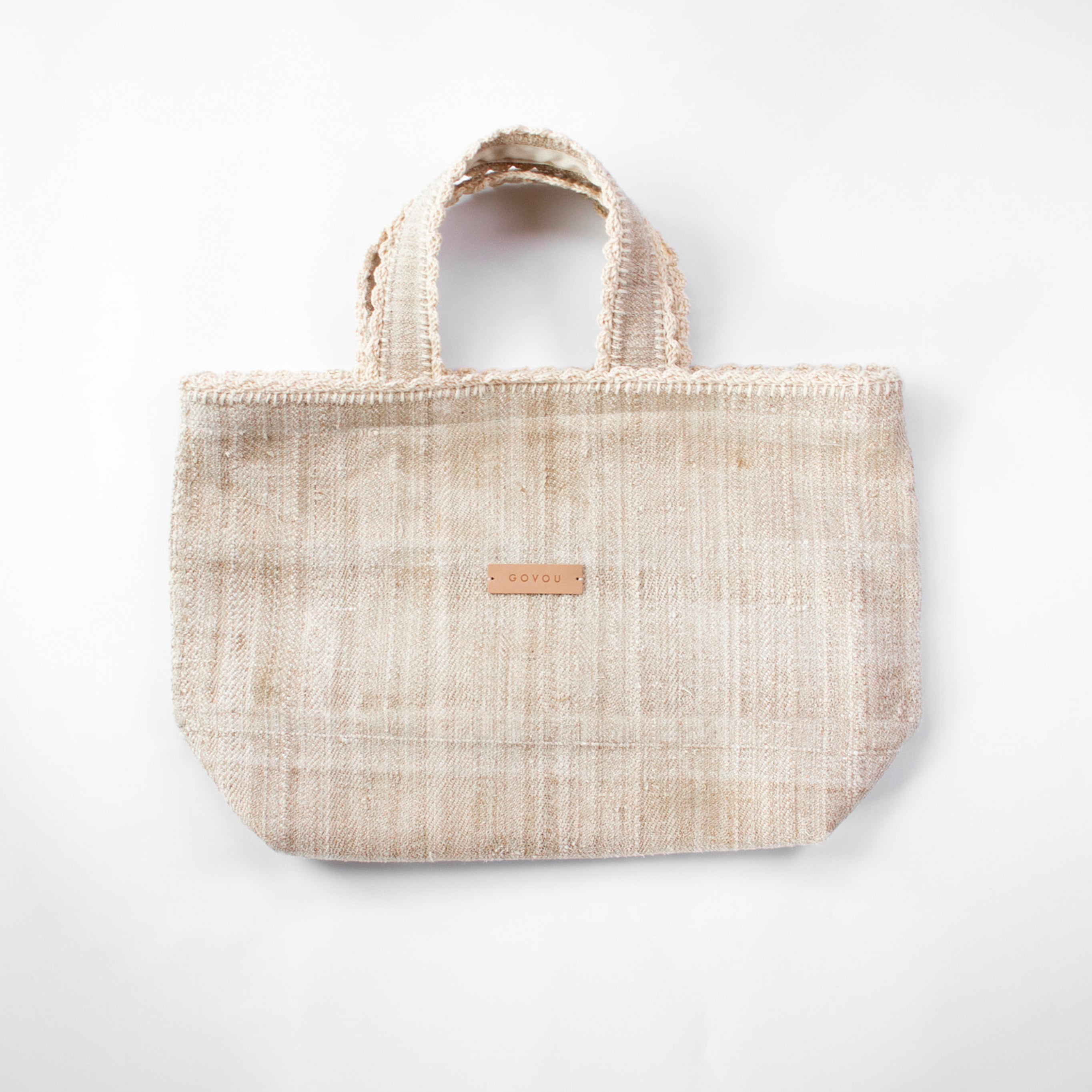 HEMP CROCHET SHOPPER