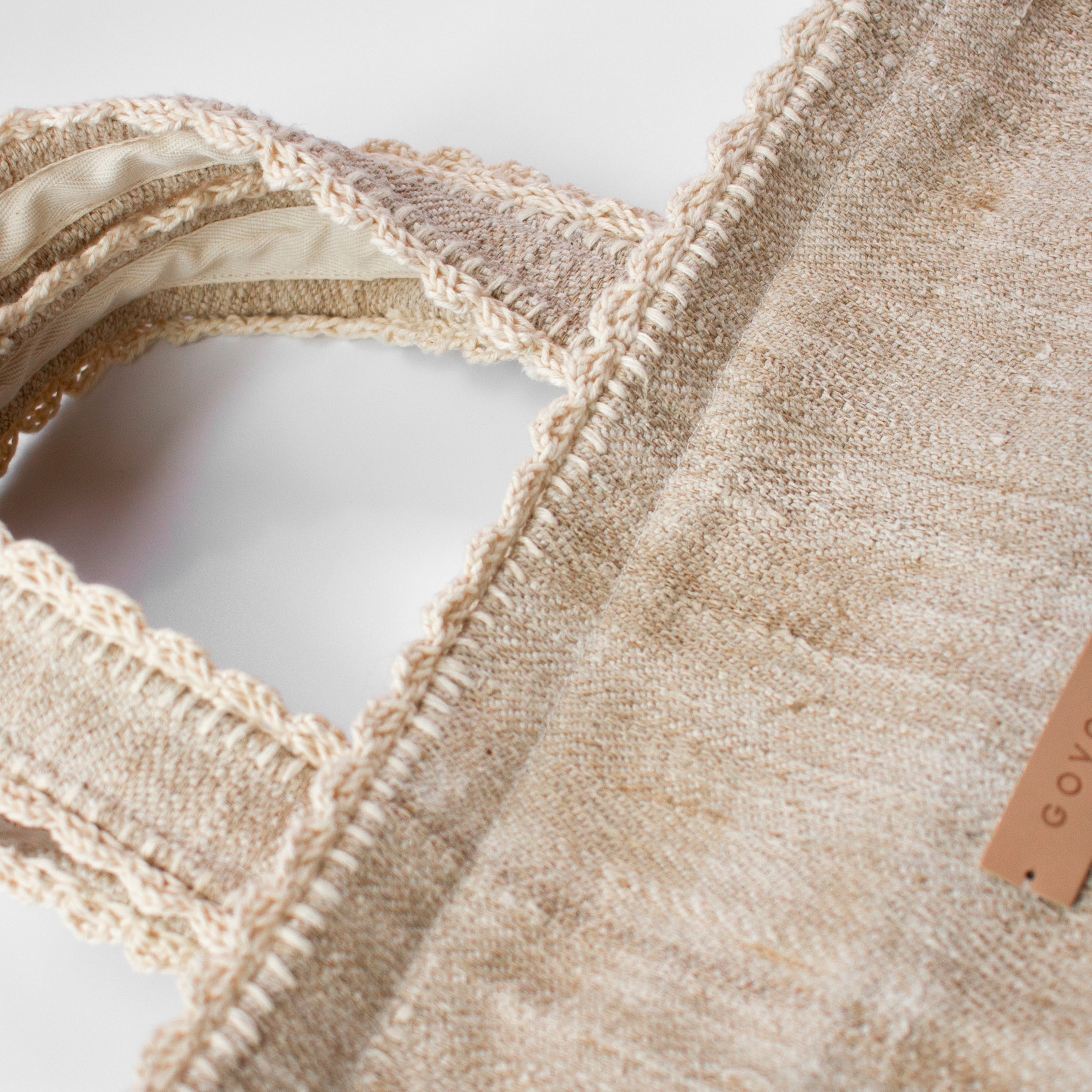 HEMP CROCHET SHOPPER