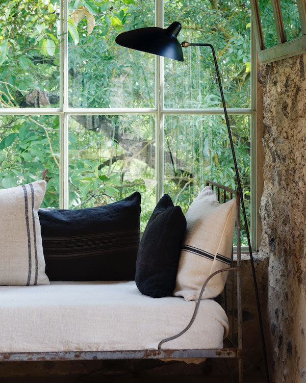 Black & gold stripe hemp