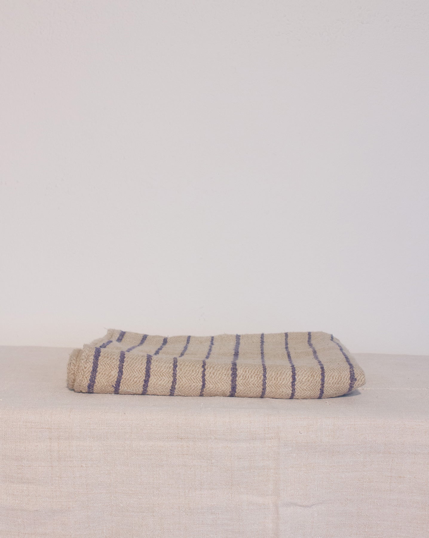 Hemp  &  Wool Throw #002