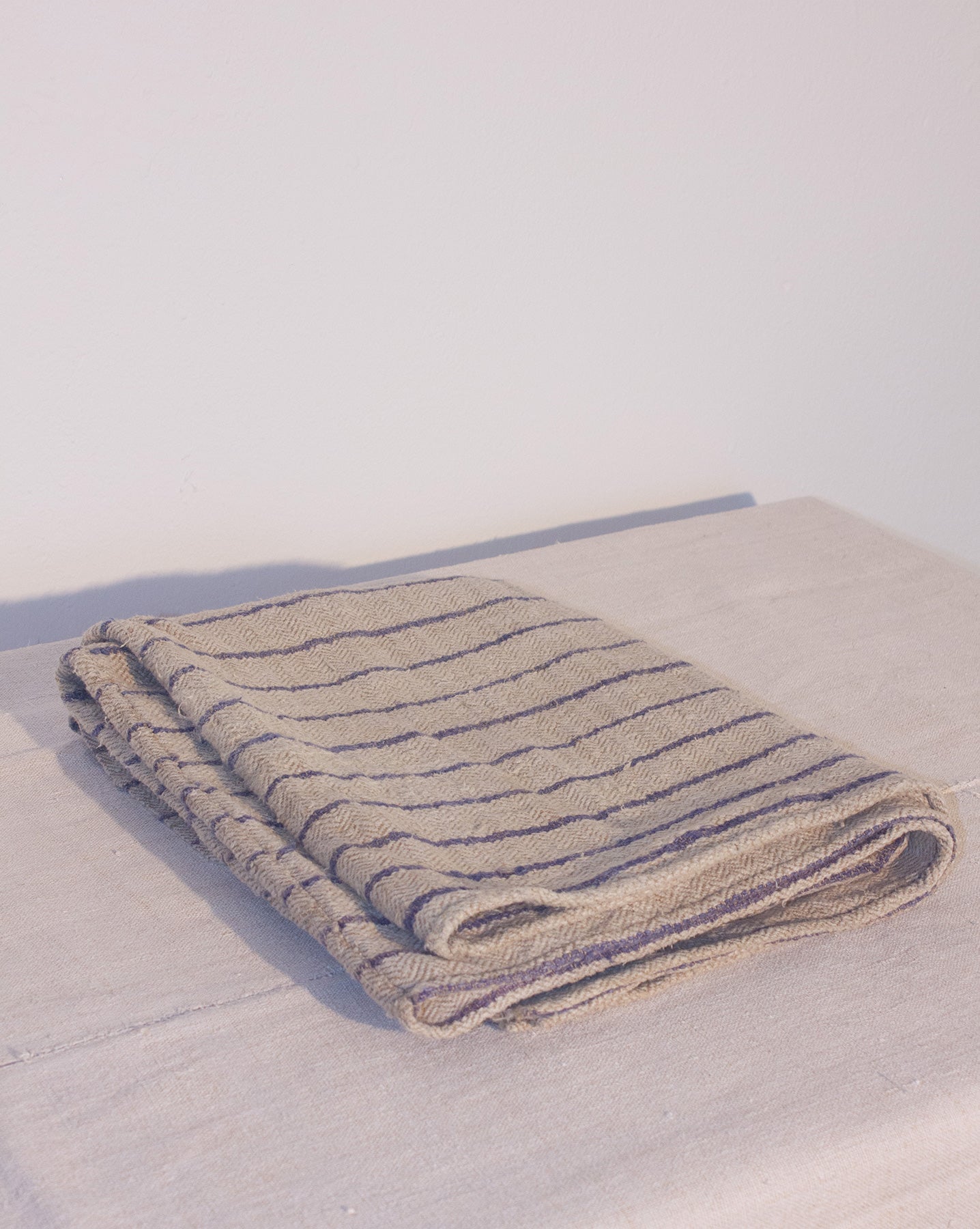 Hemp & Wool Throw #002