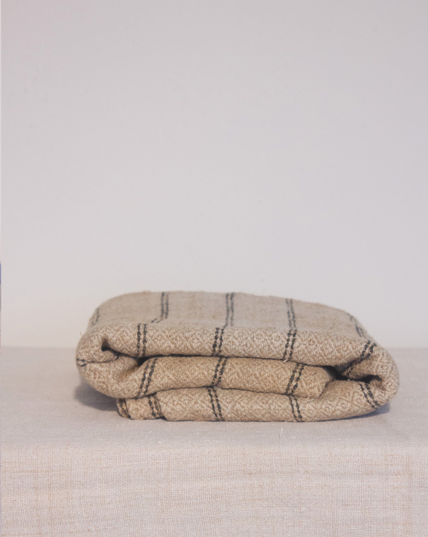 Hemp  &  Wool Throw #004