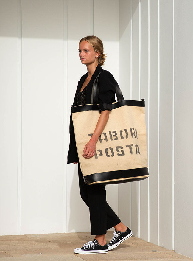 UNISEX - VINTAGE POSTA BAG XXL