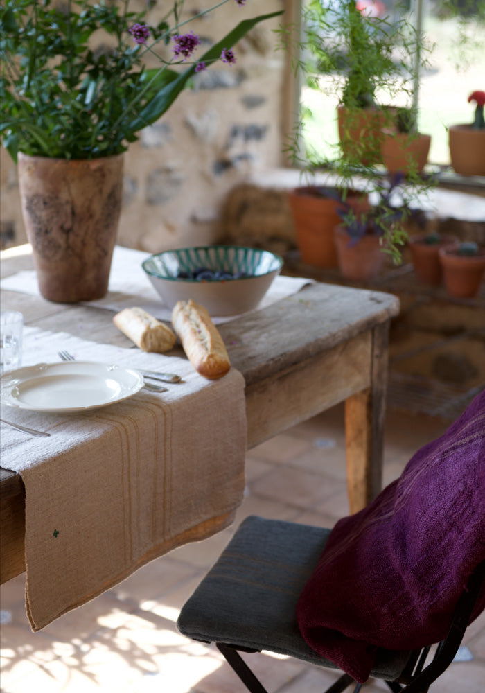 White Table Runner