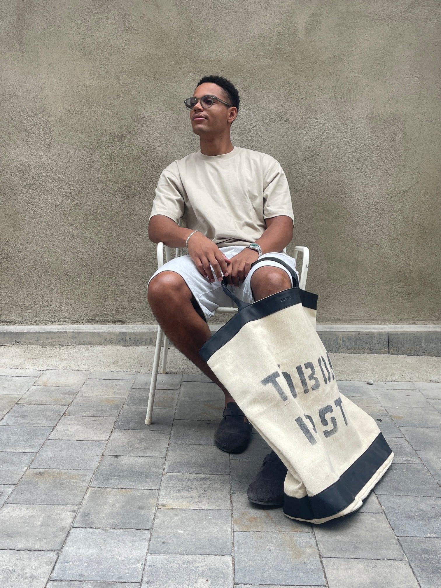 UNISEX -  VINTAGE POSTA BAG XXL
