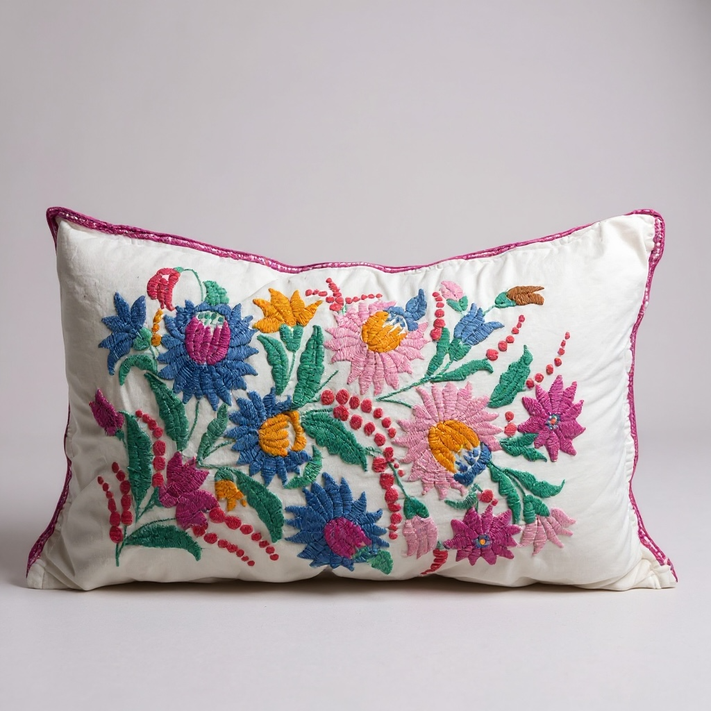 Vintage embroidery  Pillow II.
