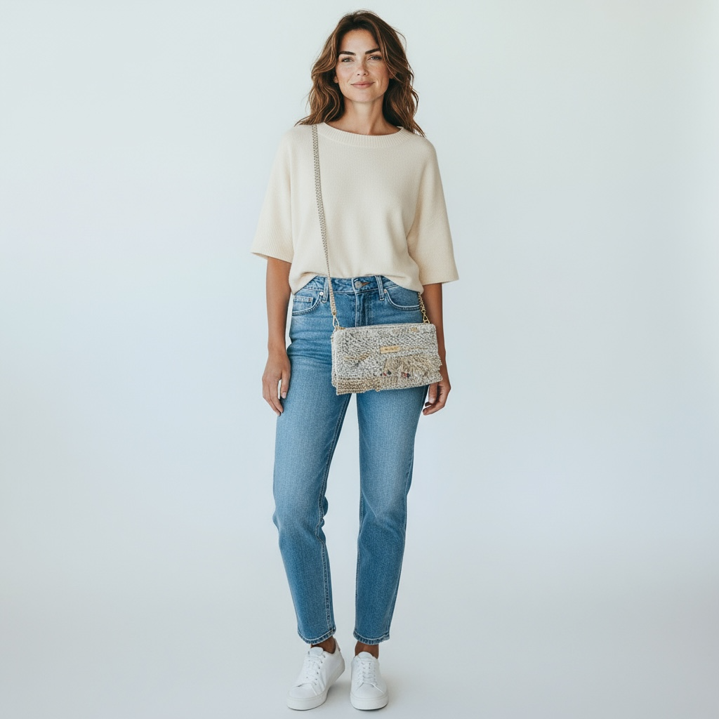 Zero waste woven bag