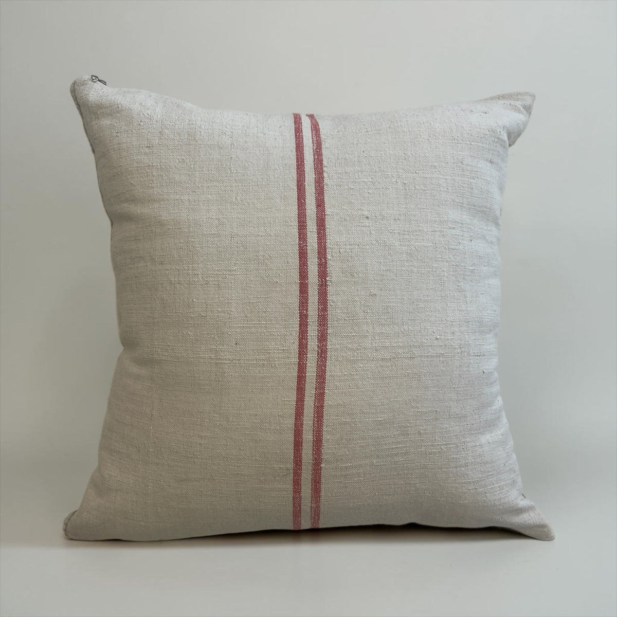 Red  Linen Pillow