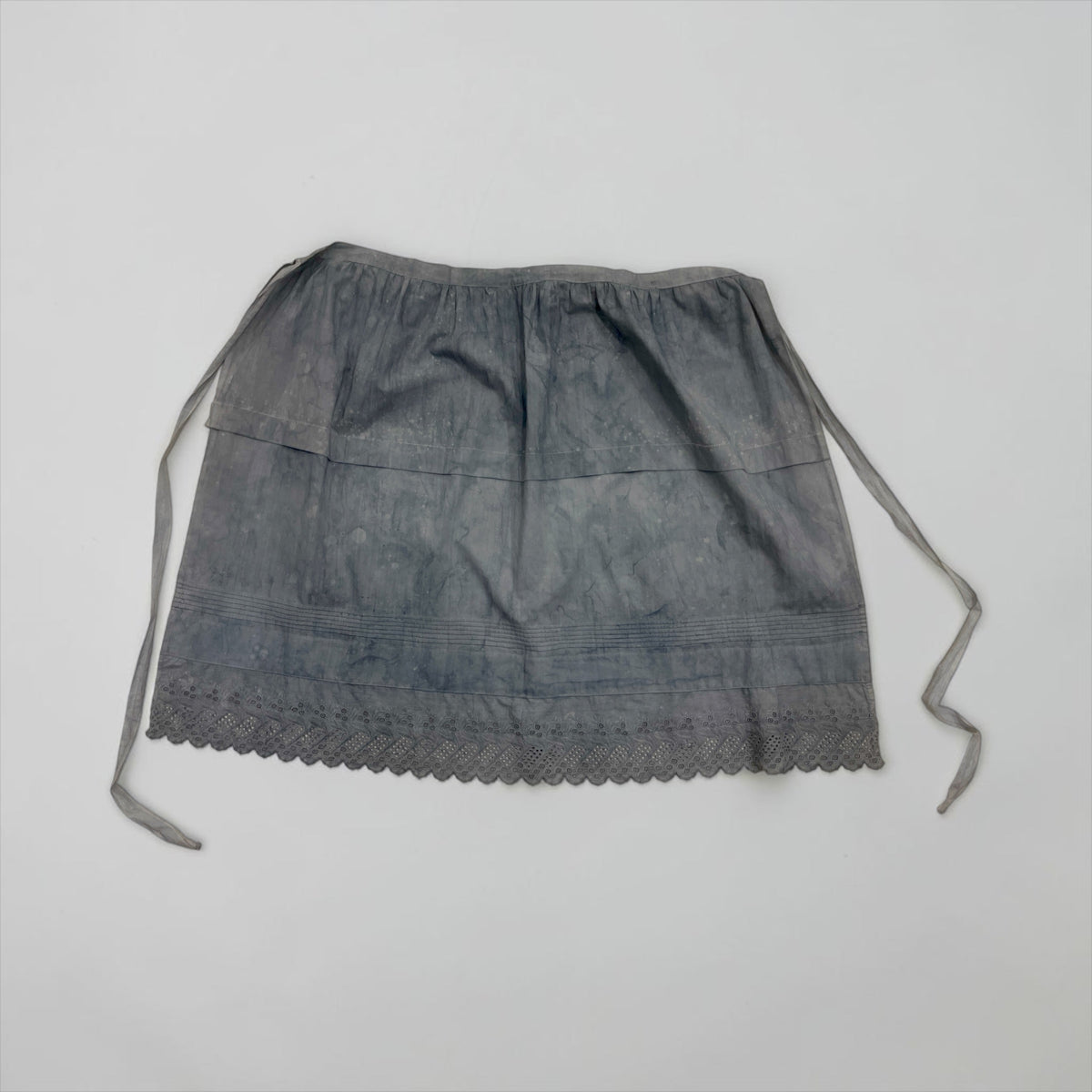 Grey  Vintage Apron