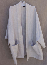 Short  Linen Kimono