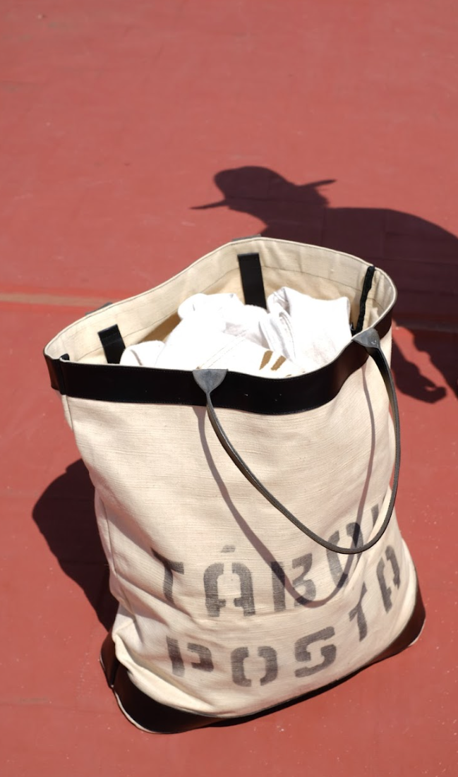 UNISEX -  VINTAGE POSTA BAG XXL