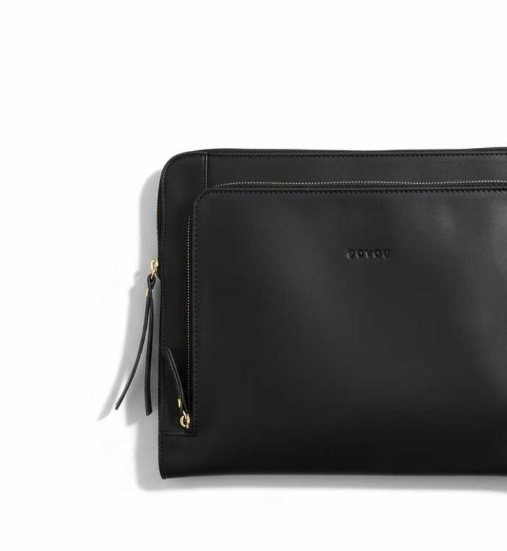 Black Laptop Cover