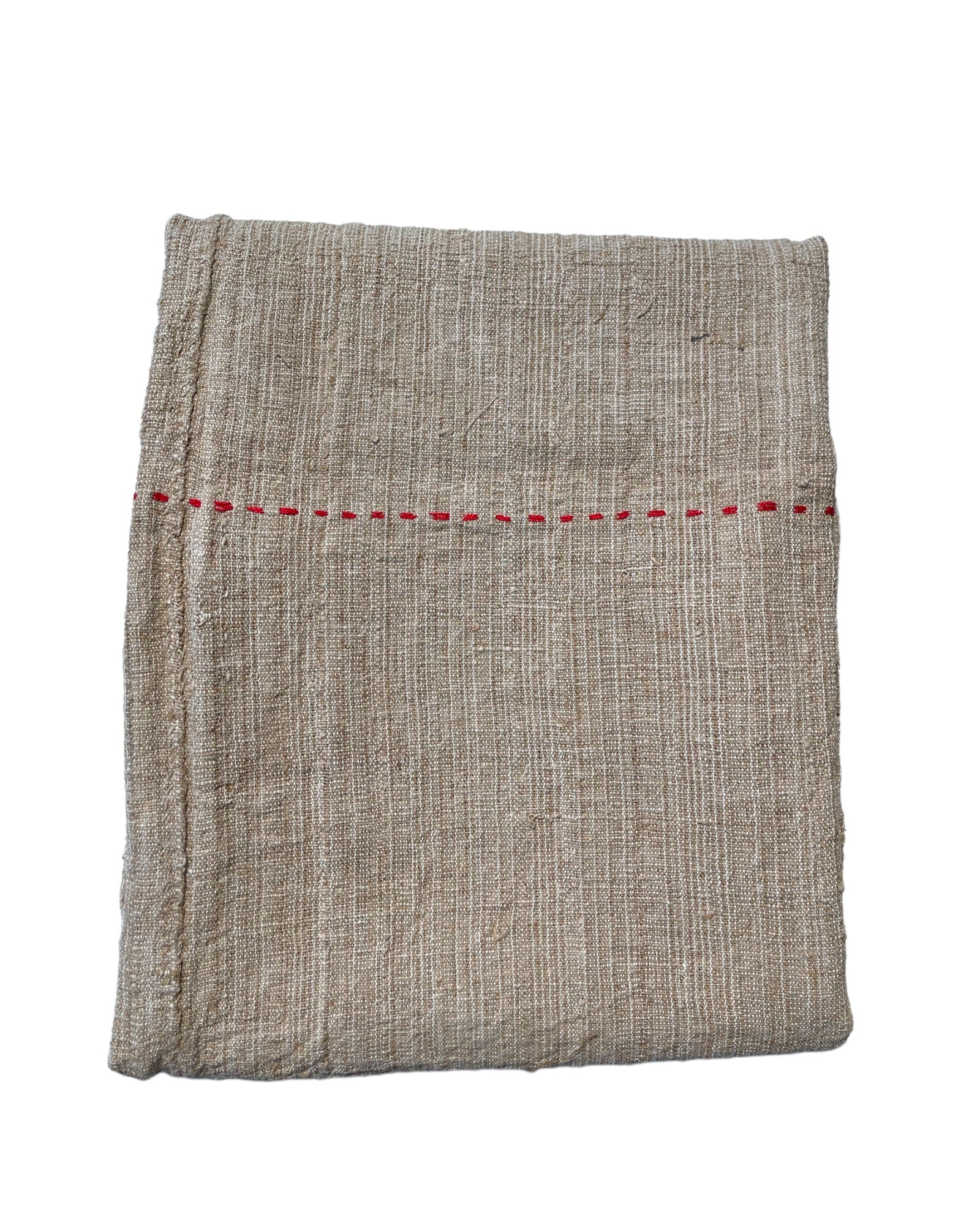 Hand - stitched  Linen Tablecloth #002
