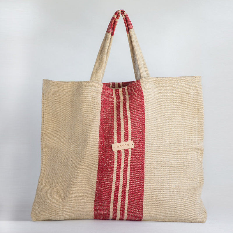 Basic Shopper Bag, linen, hemp