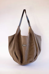 Brown Linen Carmen
