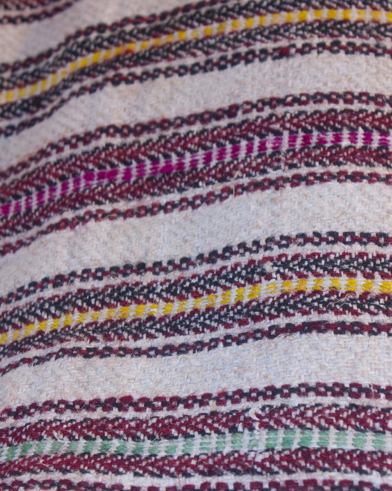 Checkered Hemp & Wool  rug