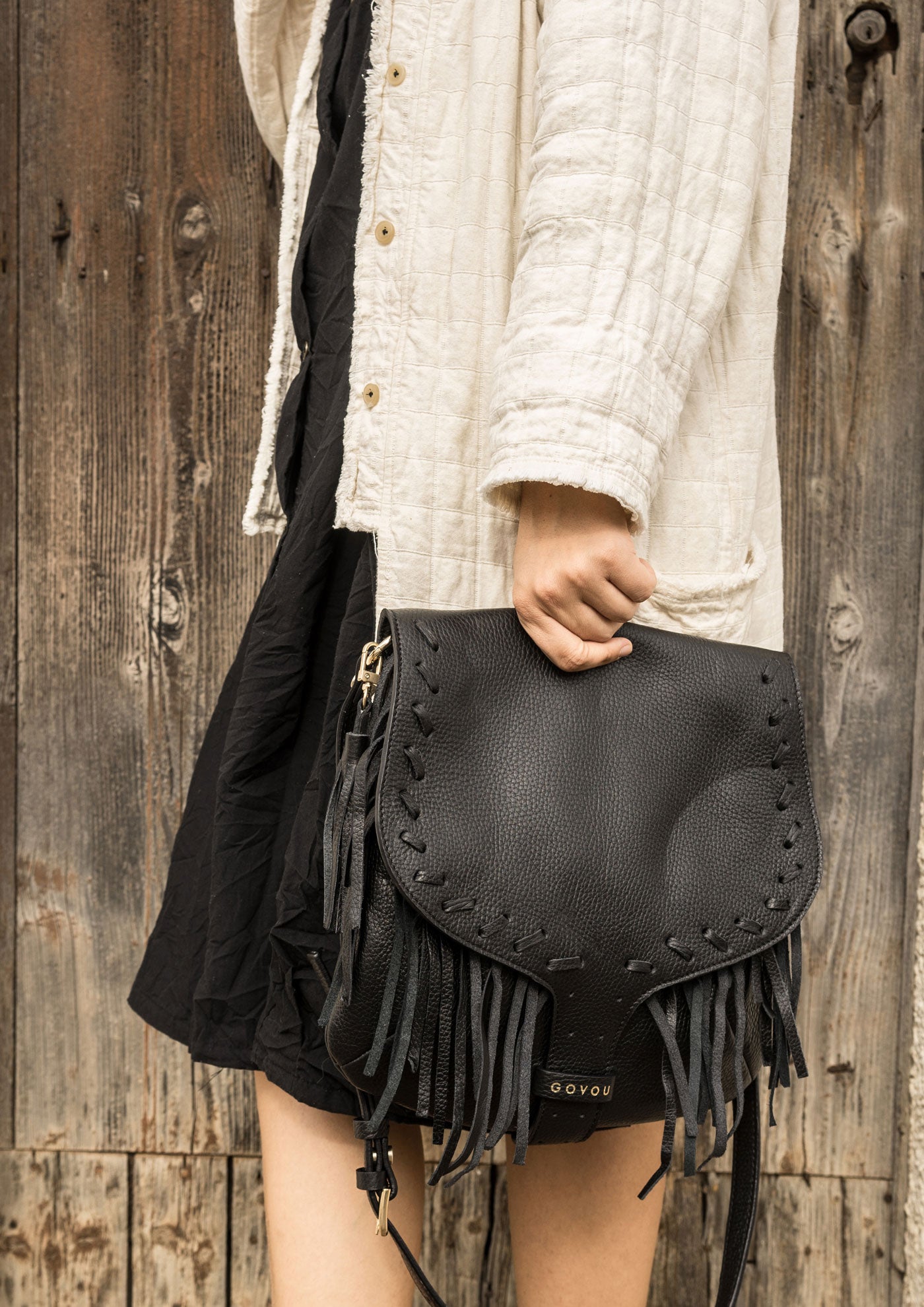 Leather Gyps Venice Bag