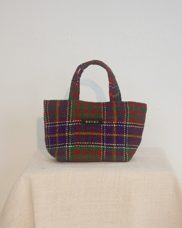 MINI WOOL TOTE #008