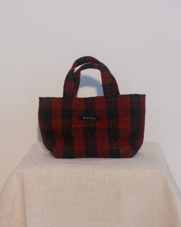 MINI WOOL TOTE #009