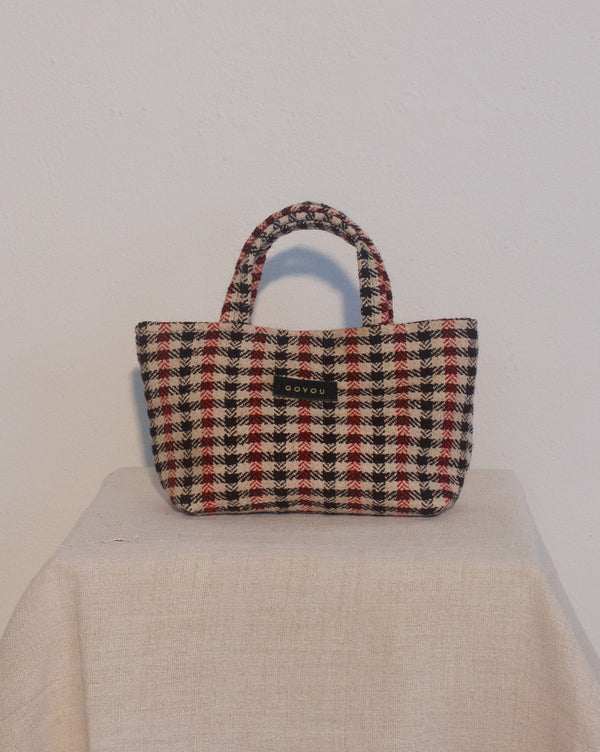 MINI WOOL TOTE #010